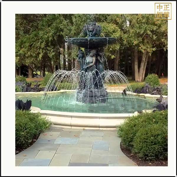 喷泉景观雕塑具有的特色(图2)