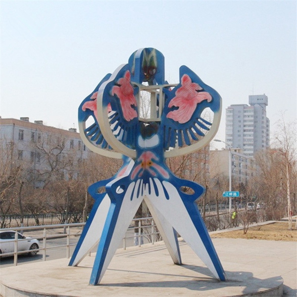 不锈钢风筝雕塑
