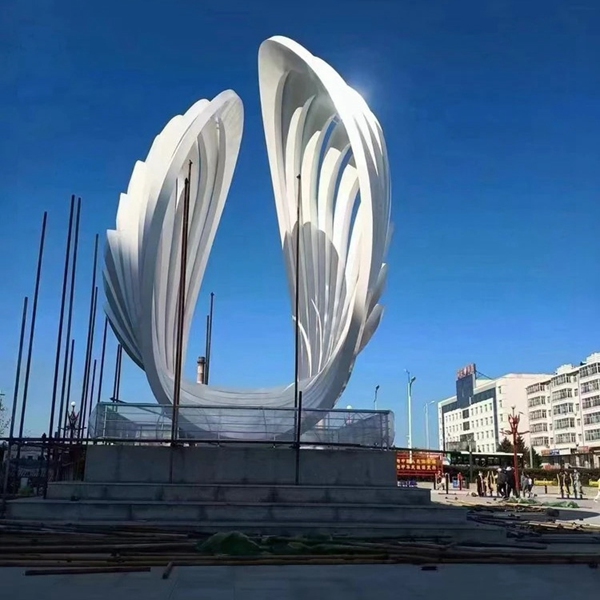 不锈钢雕塑安装施工