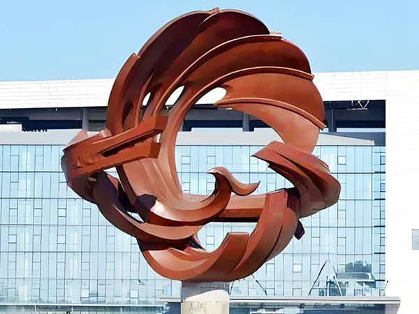 不锈钢凤凰雕塑