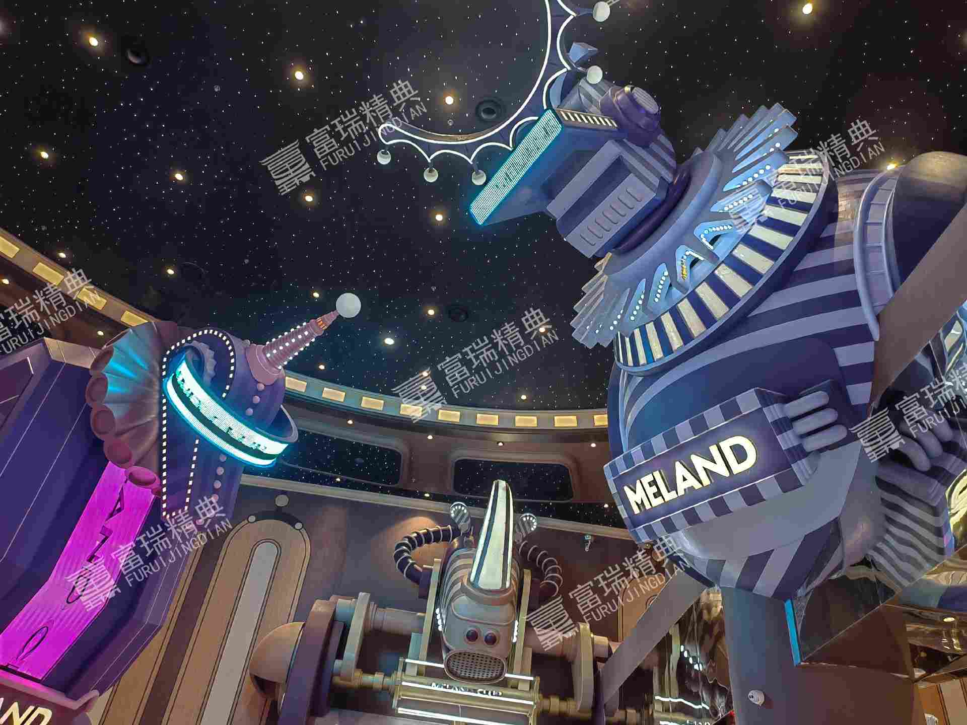 北京五棵松室内玻璃钢美陈雕塑(图16)