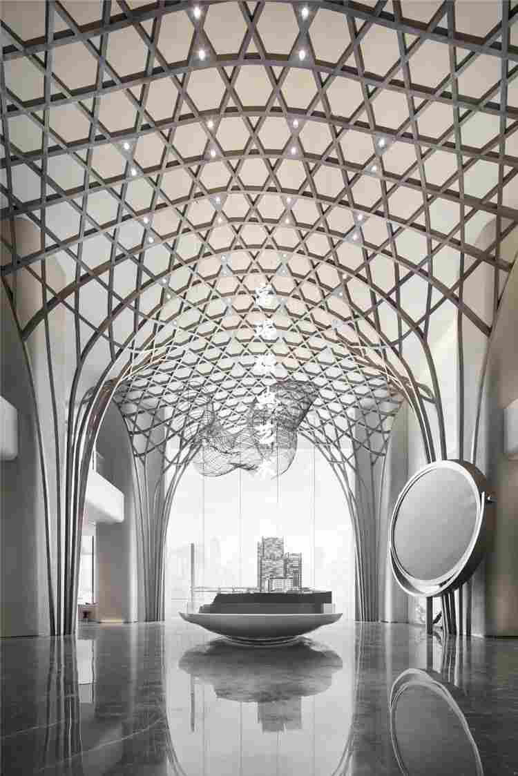 富瑞精典——重庆世茂城市之门售楼处项目(图6)