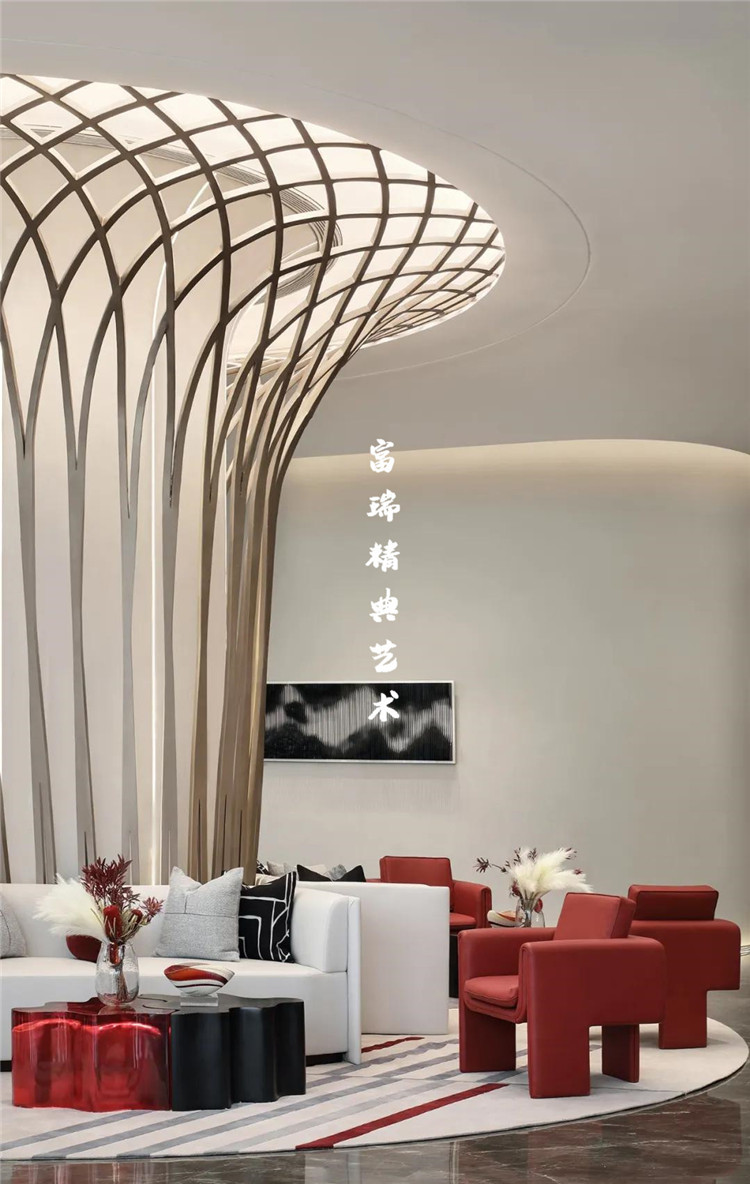 富瑞精典——重庆世茂城市之门售楼处项目(图7)