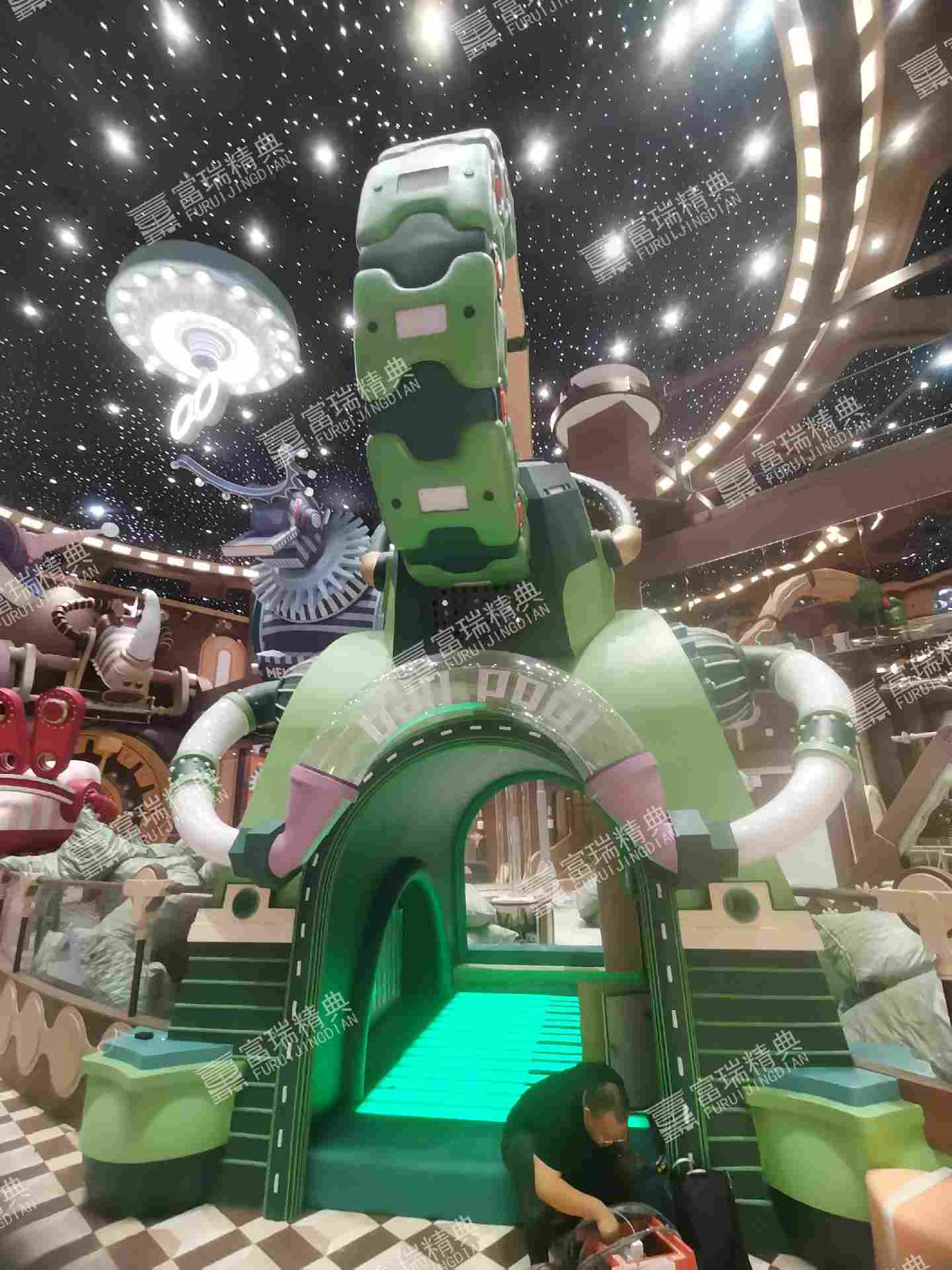 北京五棵松室内玻璃钢美陈雕塑(图28)