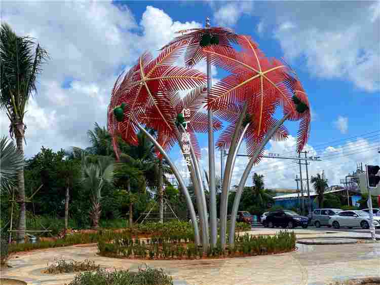 富瑞精典——海南文昌文琼高速公路雕塑(图4)