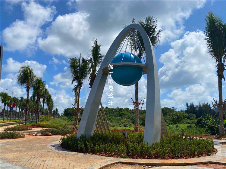 富瑞精典——海南文昌文琼高速公路雕塑(图12)