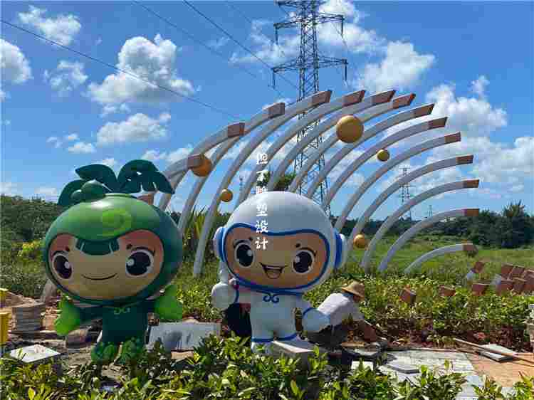 富瑞精典——海南文昌文琼高速公路雕塑(图18)