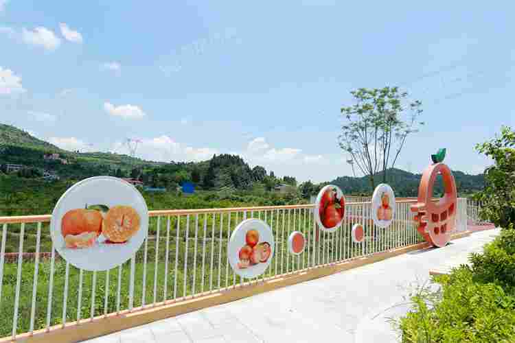 四川南充高坪乡村振兴不锈钢雕塑(图17)