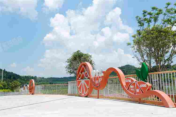 四川南充高坪乡村振兴不锈钢雕塑(图21)