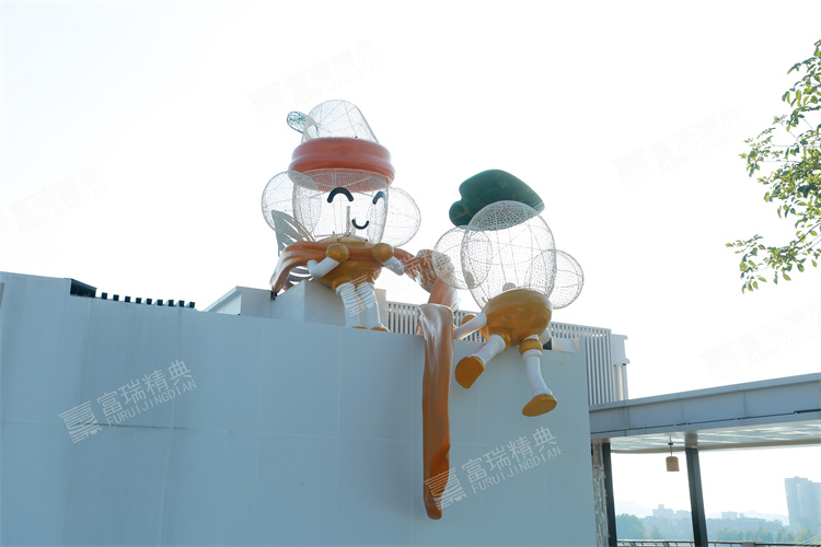 四川南充高坪乡村振兴不锈钢雕塑(图28)