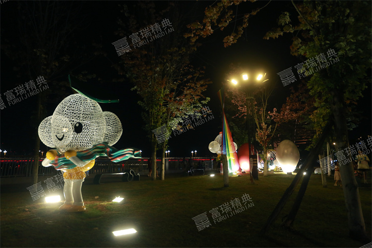 四川南充高坪乡村振兴不锈钢雕塑(图31)