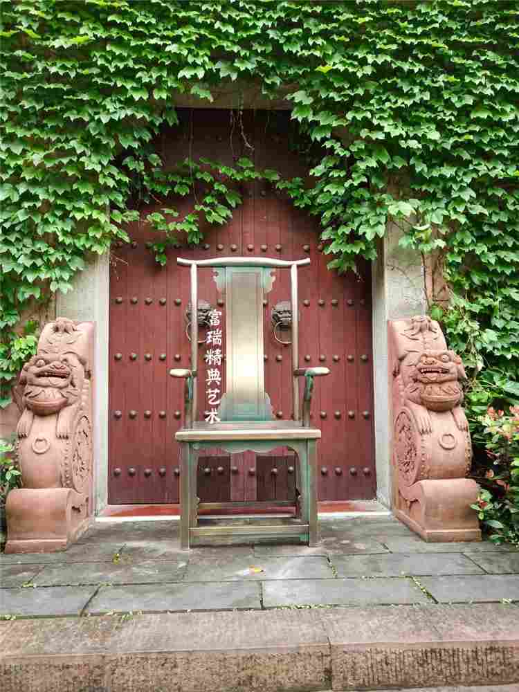 重庆合川文峰古街不锈钢雕塑(图3)